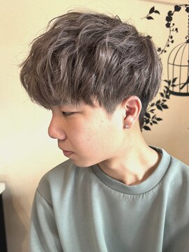 フラワー ナガハマ(Flower Nagahama) マッシュ×グレージュ