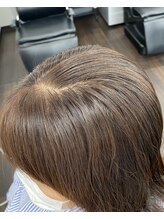 レイディバードカラー 深谷稲荷町店 30分のリタッチカラー（根元白髪染め）