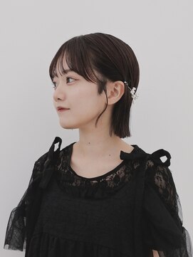 コア 表参道(COA) ボブヘア/レイヤーカット/ウエットヘア/オリーブベージュ/表参道