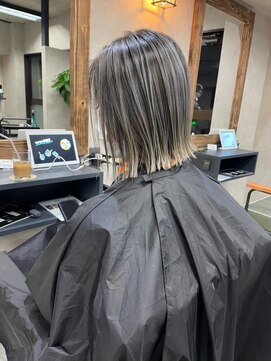 サニー 渋谷(SUNNY) 美髪/ホワイトグレージュ/こなれミディ[渋谷/渋谷駅]