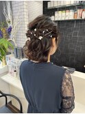 ＊THE  RIRE.  結婚式お呼ばれ×ハーフアップアレンジ＊