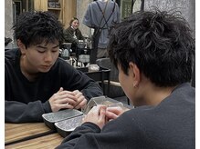 メンズサロン セントラル 神戸三宮店(メンズサロン central)の雰囲気（メンズカット/メンズパーマ/シャドウパーマ/ニュアンスパーマ）