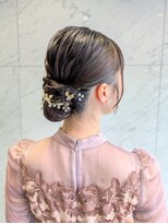 ベイリコルド(Bei Licoldo.)&nbsp;大人可愛いタイトシニヨンヘアセット＊名駅/名古屋駅