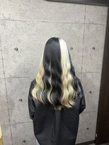 エススウィート(S SWEET)&nbsp;セクションカラー  ブロンド  ブラック  デザインカラー