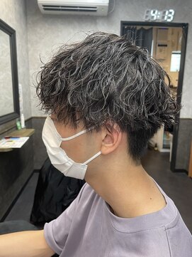 レベル 葛西店(LEVEL) 波巻きスパイラル 波巻きパーマ メンズカット 葛西メンズ 葛西