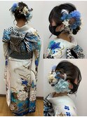 編み込みアレンジ
