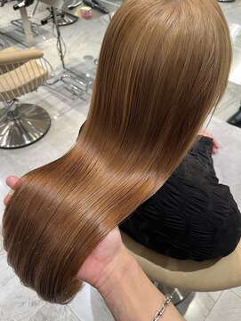 ロンド ジュルード 名古屋(Lond jeloud) 大人気！甘く透ける艶髪 ハニーベージュ