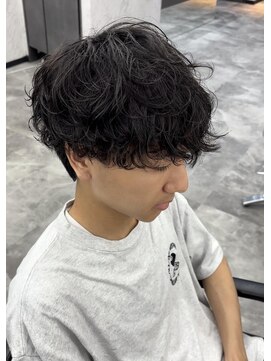 オム ブランシェ(HOMME BLANCHE’) 【Natsuki】韓国風シャドウパーマ