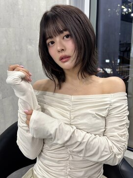 ラベル 渋谷(LAVEL) ２０代３０代お洒落☆レイヤーボブレイヤーカット韓国