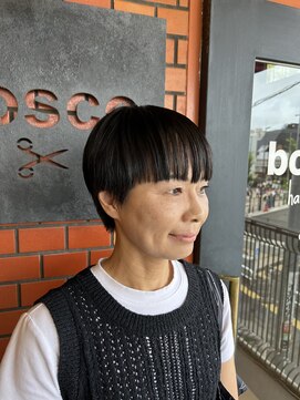 ボスコ 下北沢店(bosco) マッシュショート　≪saya≫