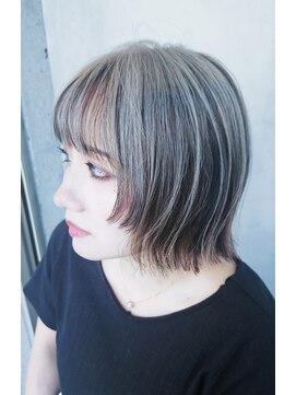 ガーデン ミサト 三郷中央(garden misato) 顔まわりデザイン×ボブ