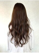 ヘアアンドメイク エジェリ(hair&make egerie) 【髪質改善オイルカラー・ピンクベージュ・ロングウェーブ】