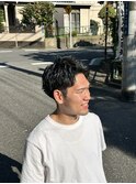 ショートスタイル×ブルーハイライト