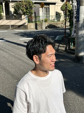 スウェル 千葉店(Swell) ショートスタイル×ブルーハイライト