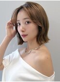 うる艶髪艶感モテ髪デジタルパーマシースルーバング愛され