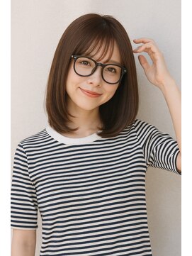 アルファ 我孫子店(alpha) 丸みボブ/グレージュカラー/透明感/小顔カット/我孫子駅