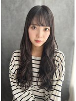 ラピス 新宿店(Lapis)&nbsp;「白髪を自然に魅せる艶カラーミディ」**