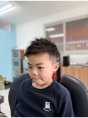 メンズカットキッズツーブロック