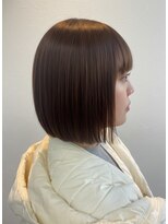 ミリミリ(milimili)&nbsp;ボブ　チョコブラウンカラー