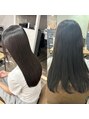 ティーヘア(t.hair)&nbsp;パヤパヤ出てくる毛も綺麗に収めます#縮毛矯正#髪質改善