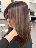 ジルブラン 土浦(JIL BLAN)&nbsp;ハイライトバレイヤージュダブルカラーケアブリーチ20代30代