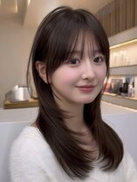アビー(ABBEY3) フェイスレイヤー小顔レイヤー韓国ヘアくびれレイヤー
