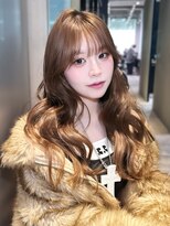 シオン(shion) 前髪カットロング韓国ヘア顔周りレイヤー_F31472