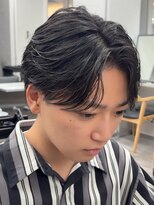 エルマーク 和歌山(L-MARK)&nbsp;センターパート/ニュアンスパーマ/フェザーパーマ/メンズ
