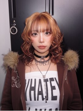 アフィナー 新宿(Afinar) ブリーチハイライト髪質改善ダブルカラーレイヤーカット/新宿
