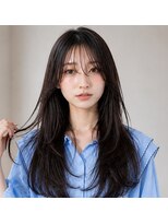 ビーアップヘアー(be:up hair) 艶髪ロングレイヤー×縮毛矯正