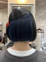 ハコ(H.A.Co) ブルーのインナーカラーです。