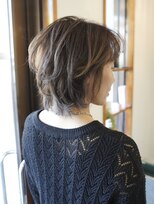 ミマール(mimar)&nbsp;グレージュなウルフ風