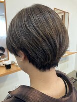 ハルララヘアー(harurara hair)&nbsp;【harurara hair大分/明野】襟足すっきりショートボブ