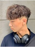 ニュアンスパーマニュアンスウルフ/ダウンバング/スペインカール
