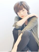 ヘアーサロン ラフリジー(Loufreasy)&nbsp;ナチュラル♪【イルミナカラー】× お手入れ楽ちんショートボブ
