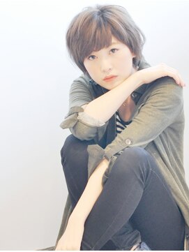 ヘアーサロン ラフリジー(Loufreasy) ナチュラル♪【イルミナカラー】× お手入れ楽ちんショートボブ