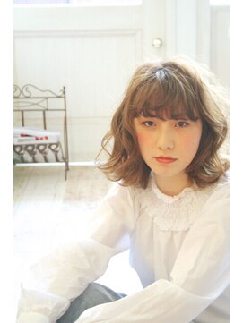 アトリエ ニノ 下北沢(atelier NINO) 【atelier NINO 下北沢】春らしいゆるふわミディアム♪