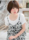 健康的な可愛さ!ナチュラルボブc