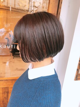 カウチ 板橋本町店(kauti) 乾かすだけで内側にまとまるボブ
