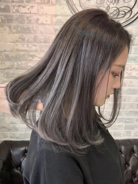 グロウ 上野御徒町(grow) ハイライトカラー/オリーブカラー/小顔/ウェット[上野/御徒町］