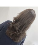 透明感カラー◎グレージュカラー