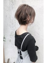 バトン ヘアケア アンド デザイン(baton hair care & design)&nbsp;柔らか　ショートボブ　小顔ショート
