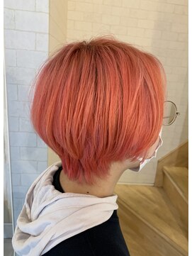 アトリエコパン(atelier copan) Wカラー(オレンジピンク)