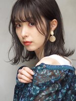 アトリエ フェム(atelier.fem)&nbsp;atelier.fem【秋hair】外ハネニュアンスミディ