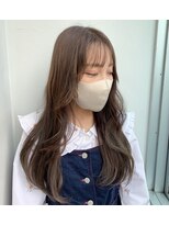 トロニー(TLONY)&nbsp;エクステごとカラー　アッシュベージュ　stylist/miaki