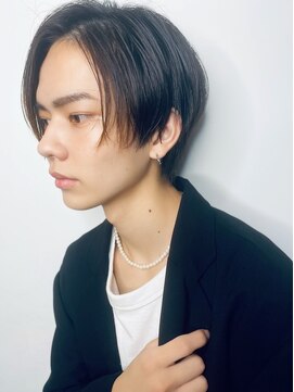 ノンダメージサロン ステラバイボヌール(Stella by Bonheur) 韓国風メンズセンターパートBTSテテ風