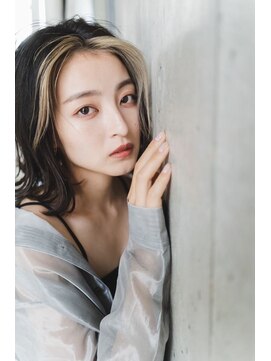 エストヘアシータ 川越店(est hair cita) フレンチガーリー＿ チャコールグレー＿ 前髪なしショート