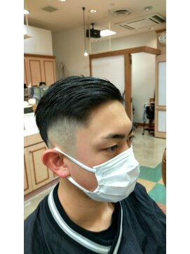 アポロカットステージ 相模大野店 アップバング/ツーブロックマッシュ<理容室>[メンズ/相模大野]