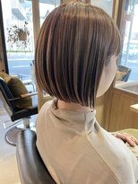 フェリア 池田(FERIA)&nbsp;アイロンなしボブスタイル（田岡）