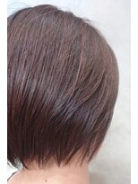 オーガニック ヘアサロン クスクス(organic hair salon kusu kusu)&nbsp;コンパクトボブ×ラベンダー